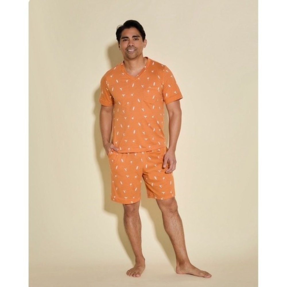 Cosabella Men's Everyday Lounge Pajama Set Lightweight Short Sleeve & Short M